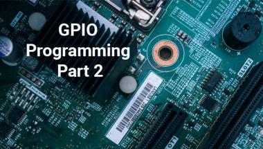 GPIO Programming header part 2